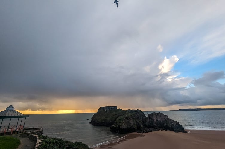 A St Catherine’s Island sunrise