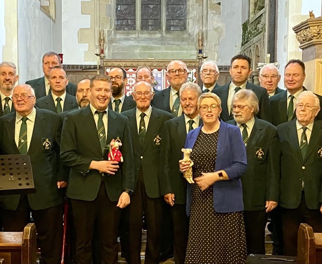Whitland Male Voice Choir boost for Narberth church restoration fund