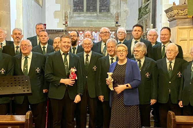 Whitland and District Male Voice Choir at St Andrew’s Church, Narberth