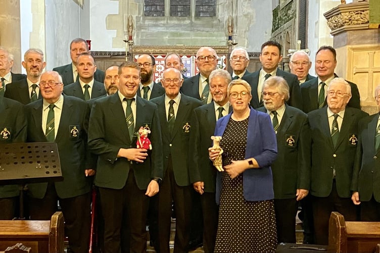 Whitland and District Male Voice Choir at St Andrew’s Church, Narberth