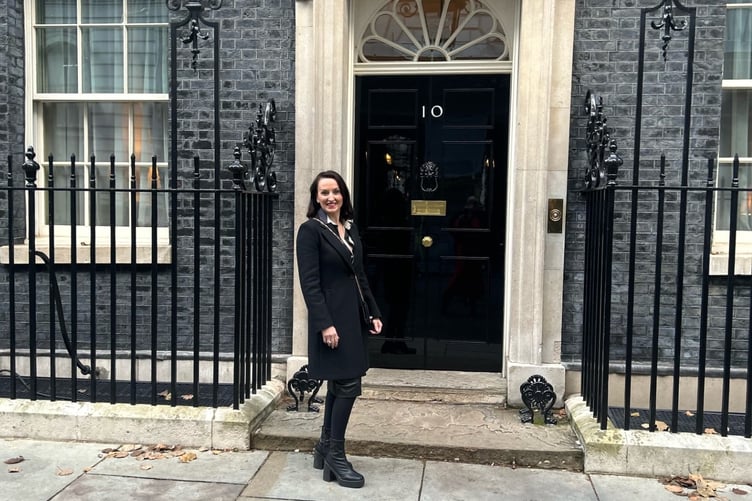 Emma Price at Number 10 Dowing Street