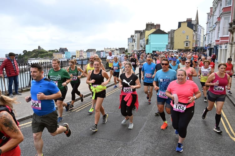 Tenby 10K race