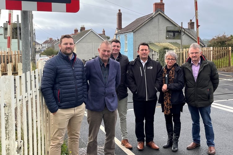 St Clears railway visit