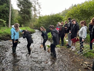Tenby’s Greenhill students get the measure of biodiversity