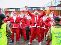 Town's Santa 'fun run' will aid Narberth Food Bank