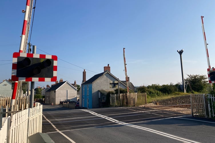 St clears train station