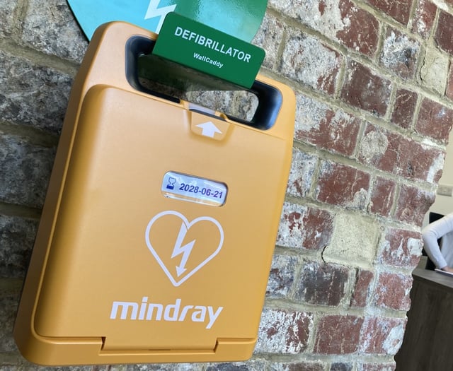 Clean bill of health for town's defibrillators