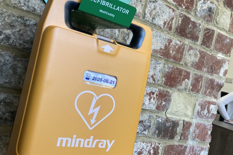 A defibrillator