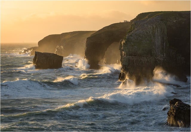 Green Bridge Storm Light by Gary Mayhew