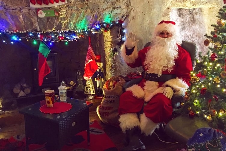 Santa at Pembroke Castle