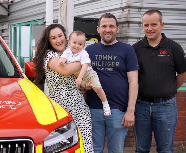 ‘Wales Air Ambulance has given us the greatest gift of all‘