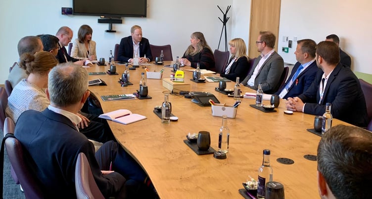 RenewableUK Cymru hosted launched the report at a special roundtable session with Minister for Climate Change, Julie James MS.