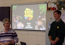 Talking Folly Farm at Tenby Friendship Club