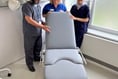 NHS charity funds examination chair for gynaecology patients