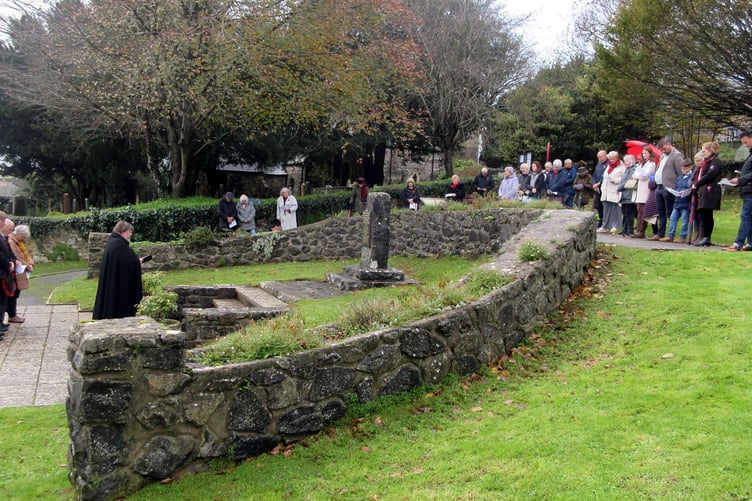 Remembrance Sunday in Penally
