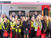 ‘Carew Castle Express’ unveiled