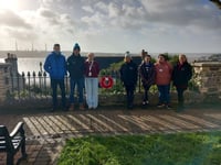 ‘Poppy Walk’ of Remembrance created by town’s young people