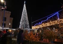 Saundersfoot gets ready for seaside village's Christmas lights switch-on