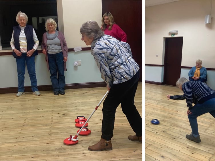 Cosheston WI kurling