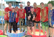 Gunge sees Pembrokeshire community champions raise over £1,000 for Children in Need
