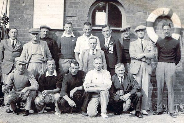 Founding members of Tenby Sailing Club in 1936