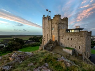 Eco-friendly Christmas wreath workshops at Pembrokeshire castle