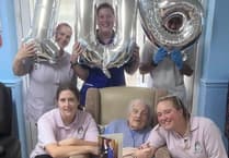 Tenby resident Stella celebrates 106th birthday