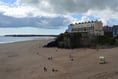 Drink-driver arrested after getting stuck on Tenby's Castle Beach