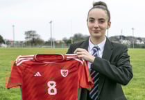 Tenby student Imi makes debut for Wales