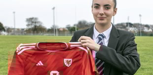 Tenby student Imi makes debut for Wales