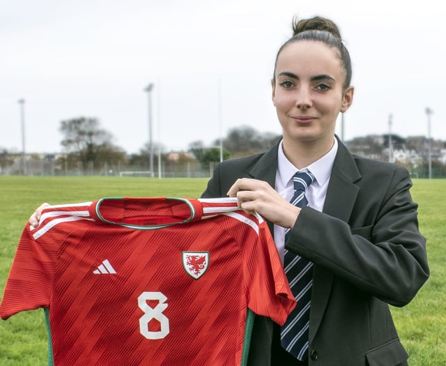 Tenby student Imi makes debut for Wales