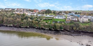 Coastal home for sale has far-reaching views and a "magical" garden