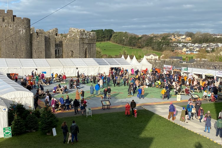 Pembroke Castle Christmas Market