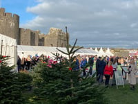 Watch - Pembroke Castle Christmas Market a hit with 1,000s of visitors