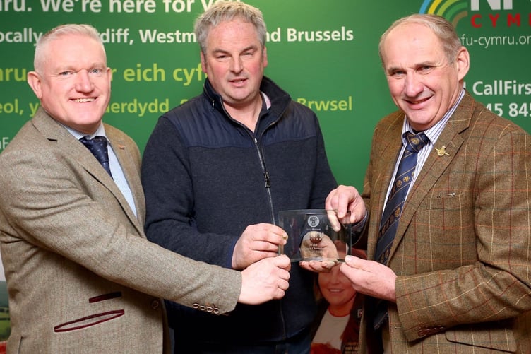 Mark Davies farming award