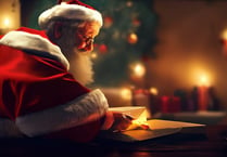 What’s on at Tenby Library in December - posting letters to Santa