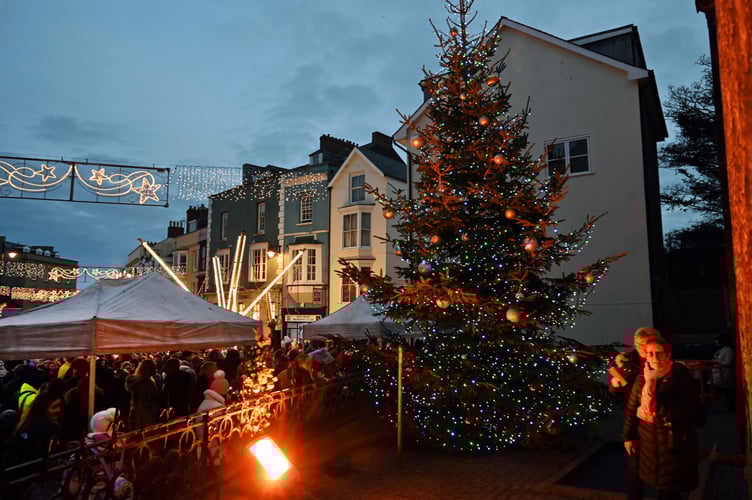 Tenby Christmas tree 2023