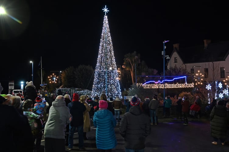 Saundersfoot Christmas 2023