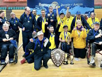 Rotarians supporting sports training for disability groups praised