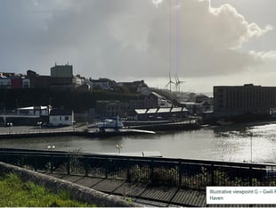 Wind turbine scheme for Pembrokeshire’s LNG site discussed