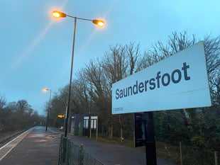 Heavy rainfall leads to roads into Saundersfoot and Tenby ‘impassable’