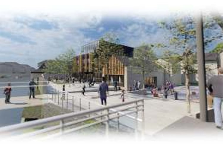 An artist’s impression of the completed Western Quayside development.
