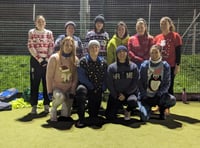 Kilgetty footballers get festive for Save The Children charity