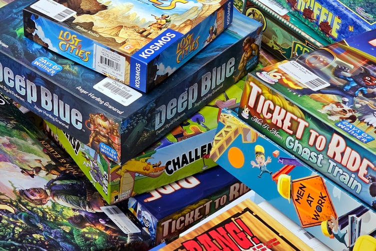 There were over 200 games to choose from at the event.