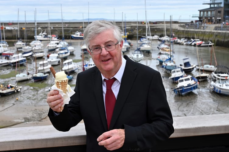 Mark Drakeford Saundersfoot