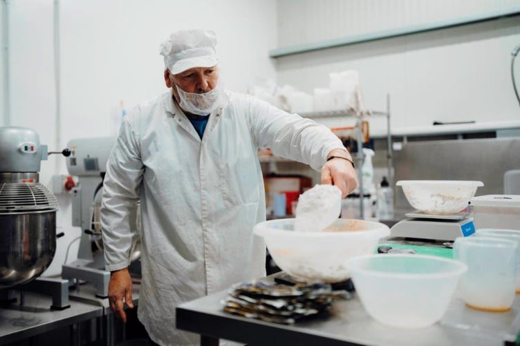 Production at MamGu Welshcakes