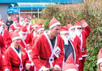 Santa Claus' come to town to raise money for Narberth Foodbank