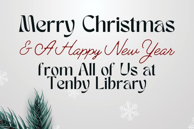 Merry Christmas from Tenby Library