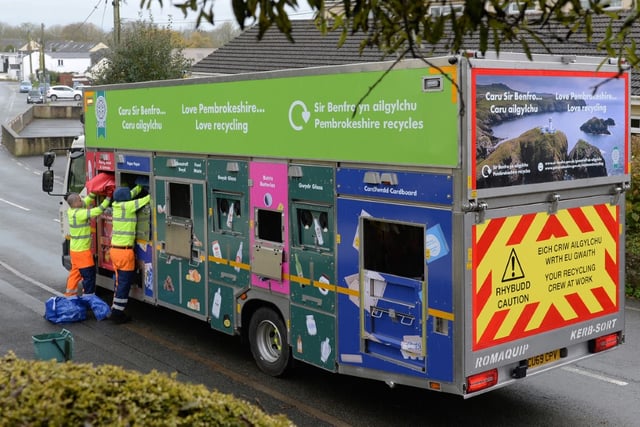 Christmas and New Year waste and recycling changes for Pembrokeshire