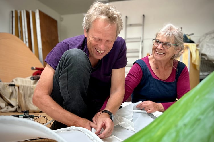 Bill Hamblett and Ann Shrosbree
